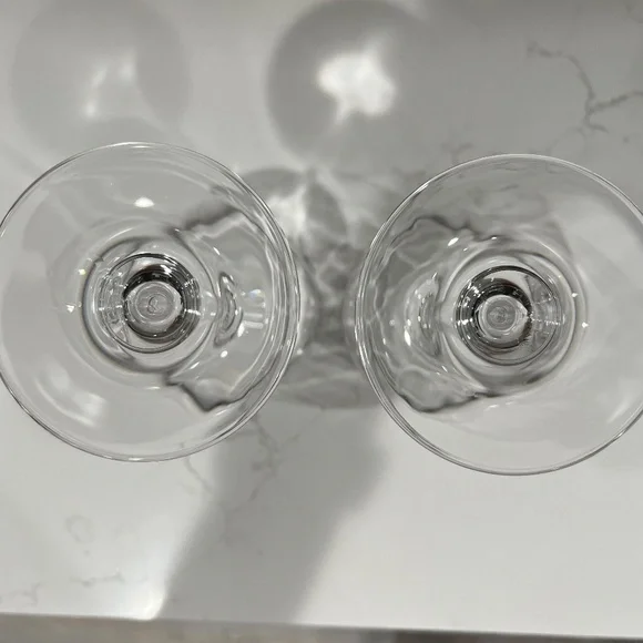 Mikasa Stephanie Platinum Rimmed Wine Glasses; NWOT - Picture 3 of 6